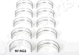 Japanparts MS1616G2 - Комплект підшипників колінчастого вала autocars.com.ua