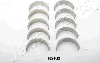 Japanparts MS1624G2 - Комплект підшипників колінчастого вала autocars.com.ua