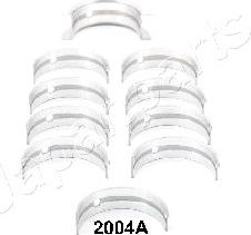 Japanparts MS2004A - Комплект підшипників колінчастого вала autocars.com.ua