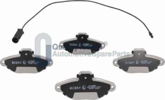 Japanparts PA0058JM - Тормозные колодки, дисковые, комплект autodnr.net