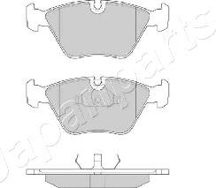 Japanparts PA-0111AF - Тормозные колодки, дисковые, комплект avtokuzovplus.com.ua