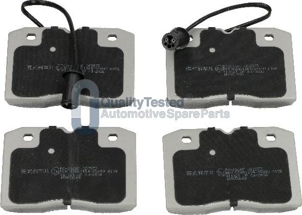 Japanparts PA016JM - Тормозные колодки, дисковые, комплект autodnr.net