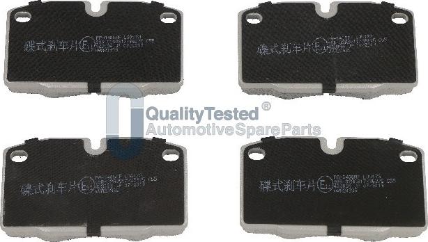 Japanparts PA0406JM - Тормозные колодки, дисковые, комплект autodnr.net