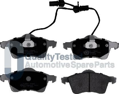 Japanparts PA0969JM - Тормозные колодки, дисковые, комплект autodnr.net