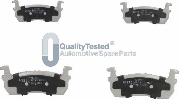 Japanparts PA103JM - Тормозные колодки, дисковые, комплект autodnr.net