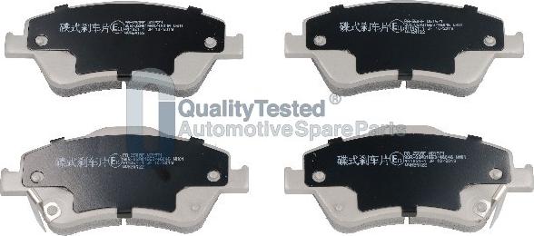 Japanparts PA250JM - Тормозные колодки, дисковые, комплект autodnr.net