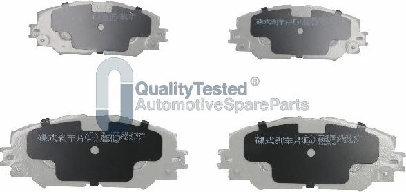 Japanparts PA269JM - Тормозные колодки, дисковые, комплект autodnr.net