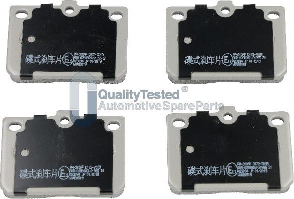 Japanparts PA310JM - Тормозные колодки, дисковые, комплект autodnr.net