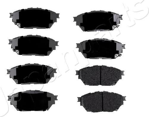 Japanparts PA-534AF - Гальмівні колодки, дискові гальма autocars.com.ua