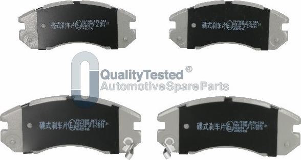 Japanparts PA705JM - Тормозные колодки, дисковые, комплект autodnr.net