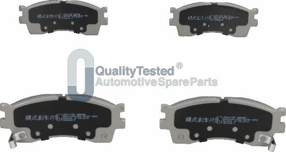 Japanparts PAK17JM - Тормозные колодки, дисковые, комплект autodnr.net