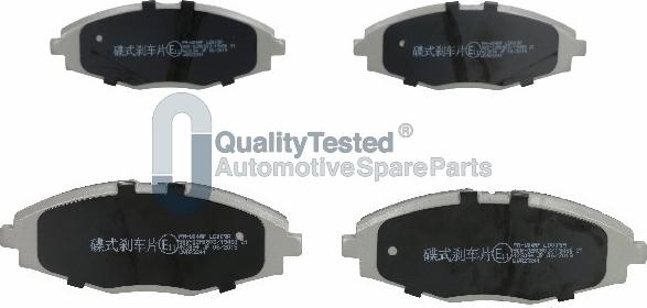 Japanparts PAW04JM - Тормозные колодки, дисковые, комплект autodnr.net