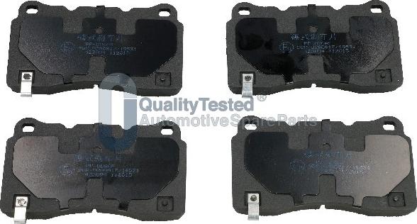 Japanparts PP006JM - Тормозные колодки, дисковые, комплект autodnr.net