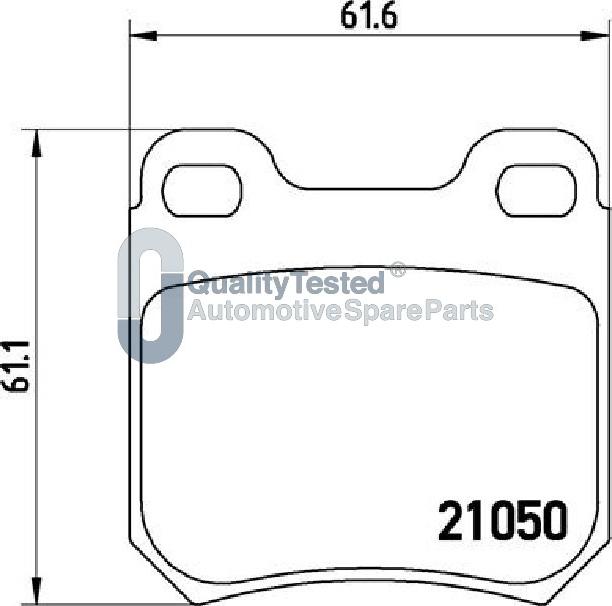 Japanparts PP0404JM - Гальмівні колодки, дискові гальма autocars.com.ua