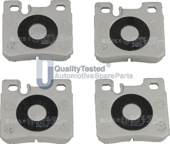 Japanparts PP0502JM - Тормозные колодки, дисковые, комплект autodnr.net