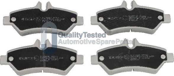 Japanparts PP0522JM - Тормозные колодки, дисковые, комплект autodnr.net