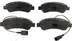 Japanparts PP-0609AF - Гальмівні колодки, дискові гальма autocars.com.ua