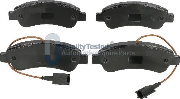 Japanparts PP0609JM - Тормозные колодки, дисковые, комплект autodnr.net