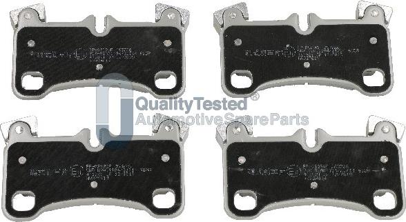 Japanparts PP0909JM - Тормозные колодки, дисковые, комплект autodnr.net