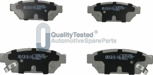 Japanparts PP504JM - Тормозные колодки, дисковые, комплект autodnr.net