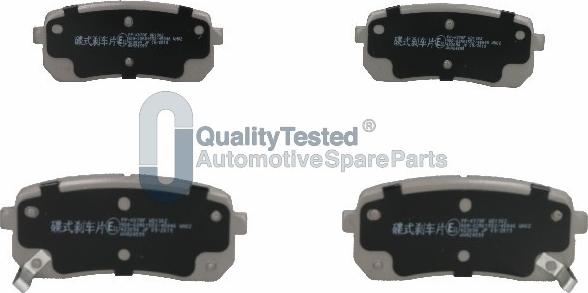 Japanparts PPK07JM - Тормозные колодки, дисковые, комплект autodnr.net