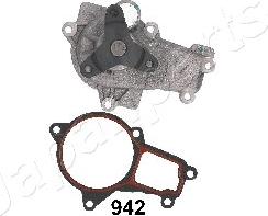 Japanparts PQ-942 - Водяний насос autocars.com.ua