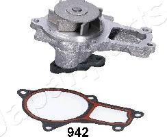 Japanparts PQ-942 - Водяний насос autocars.com.ua