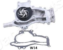 Japanparts PQ-W14 - Водяний насос autocars.com.ua