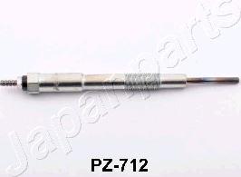 Japanparts PZ712 - Свічка розжарювання autocars.com.ua