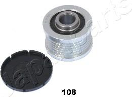 Japanparts RA-108 - Шкив генератора, муфта avtokuzovplus.com.ua