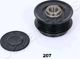 Japanparts RA-207 - Шкив генератора, муфта avtokuzovplus.com.ua