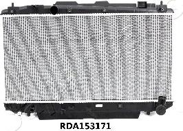 Japanparts RDA153171 - Радиатор, охлаждение двигателя avtokuzovplus.com.ua
