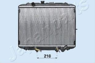 Japanparts RDA283058 - Радіатор, охолодження двигуна autocars.com.ua