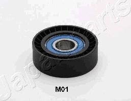 Japanparts RP-M01 - Паразитний / провідний ролик, поліклиновий ремінь autocars.com.ua
