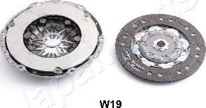 Japanparts SF-W19 - Нажимной диск зчеплення autocars.com.ua