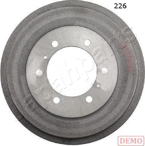 Japanparts TA-226C - Гальмівний барабан autocars.com.ua