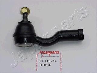 Japanparts TI-105L - Наконечник рульової тяги, кульовий шарнір autocars.com.ua