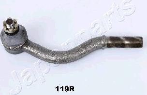 Japanparts TI-119R - Наконечник рульової тяги, кульовий шарнір autocars.com.ua