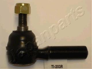 Japanparts TI-203R - Наконечник рульової тяги, кульовий шарнір autocars.com.ua