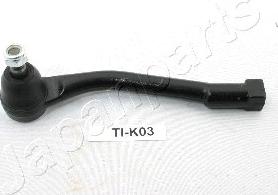 Japanparts TI-K03R - Наконечник рульової тяги, кульовий шарнір autocars.com.ua