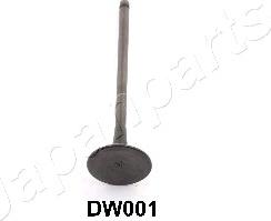 Japanparts VV-DW001 - Випускний клапан autocars.com.ua