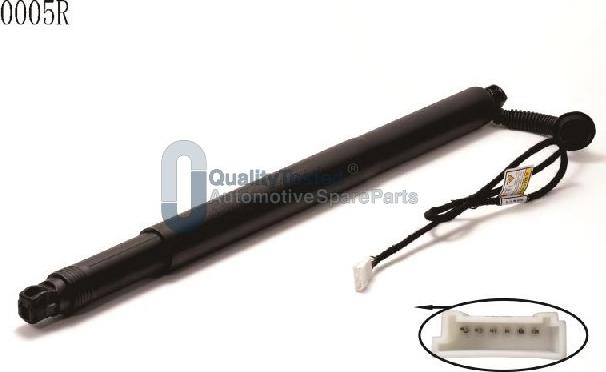 Japanparts ZQ0005R - Газова пружина, кришка багажник autocars.com.ua