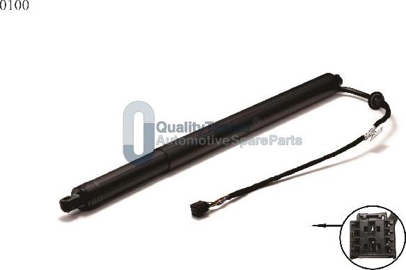 Japanparts ZQ0100 - Газова пружина, кришка багажник autocars.com.ua