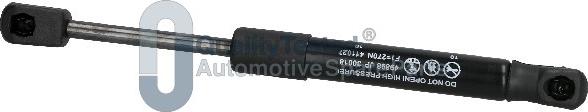 Japanparts ZSQ30018 - Газова пружина, кришка багажник autocars.com.ua