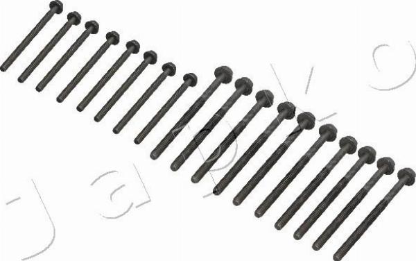Japko 115L01 - Комплект болтів головки циліндрів autocars.com.ua