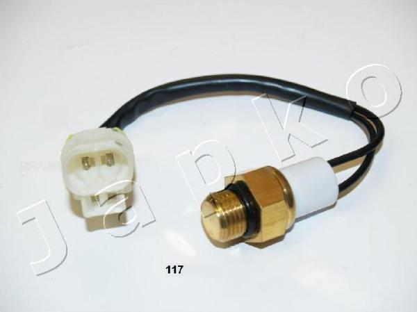 Japko 12117 - Термовимикач, вентилятор радіатора / кондиціонера autocars.com.ua