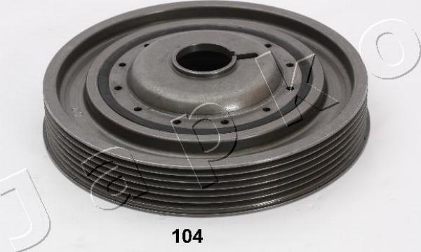 Japko 122104 - Ремінний шків, колінчастий вал autocars.com.ua