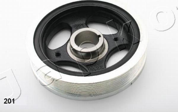 Japko 122201 - Ремінний шків, колінчастий вал autocars.com.ua