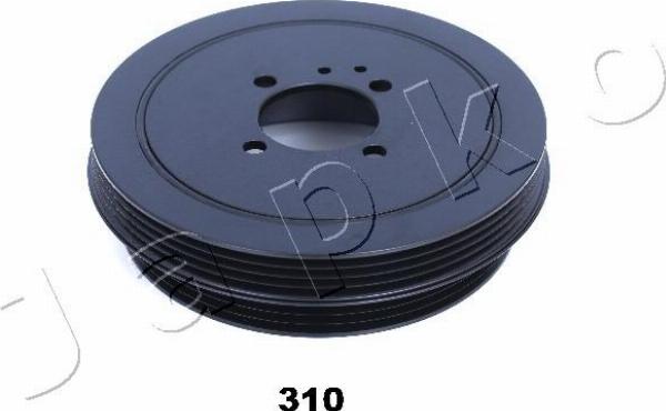 Japko 122310 - Ремінний шків, колінчастий вал autocars.com.ua