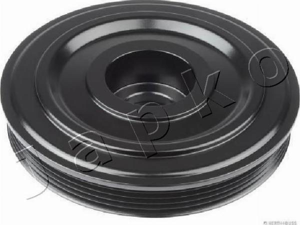 Japko 122K16 - Ремінний шків, колінчастий вал autocars.com.ua